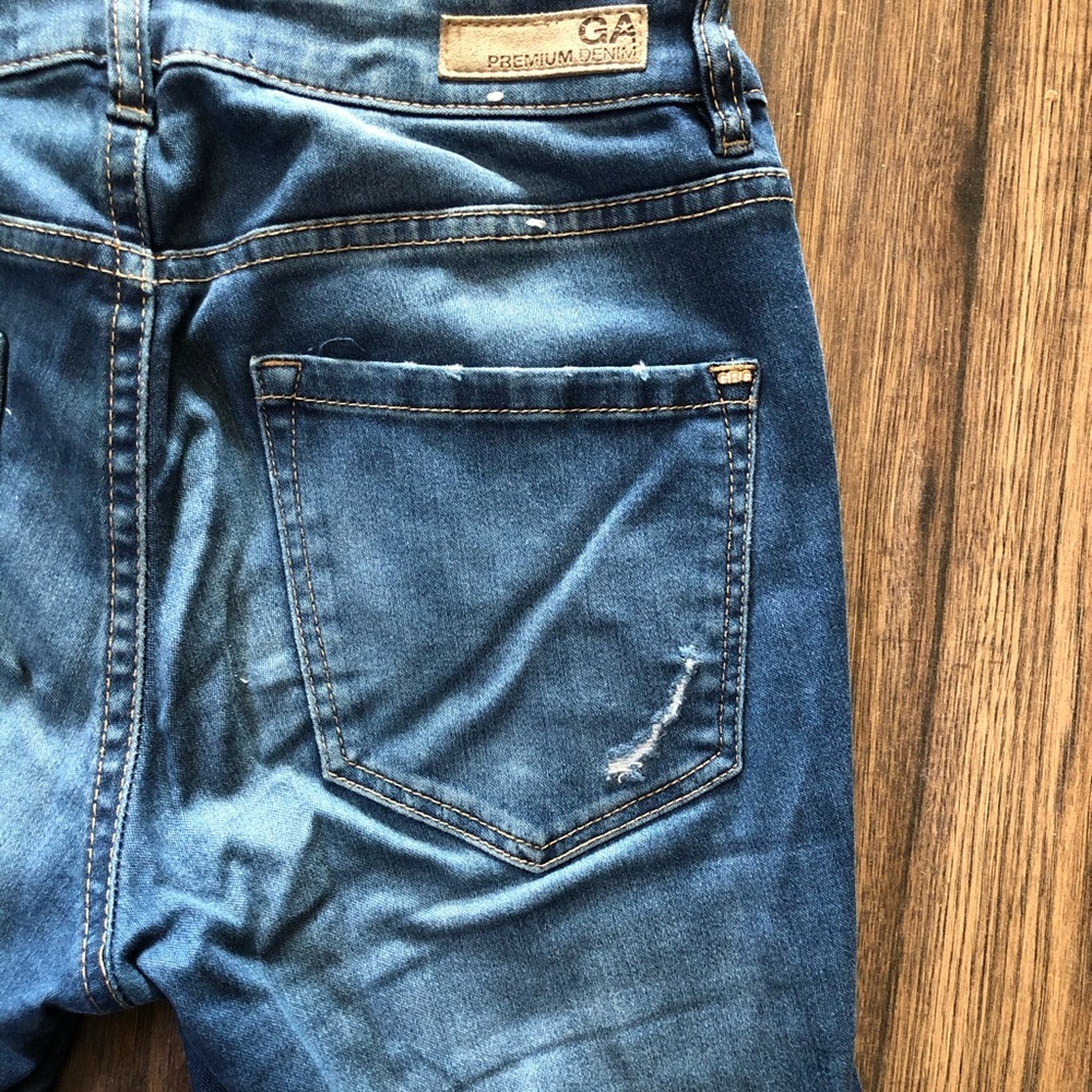 Garage High Waisted Ripped Jeans - Picture 9 of 10